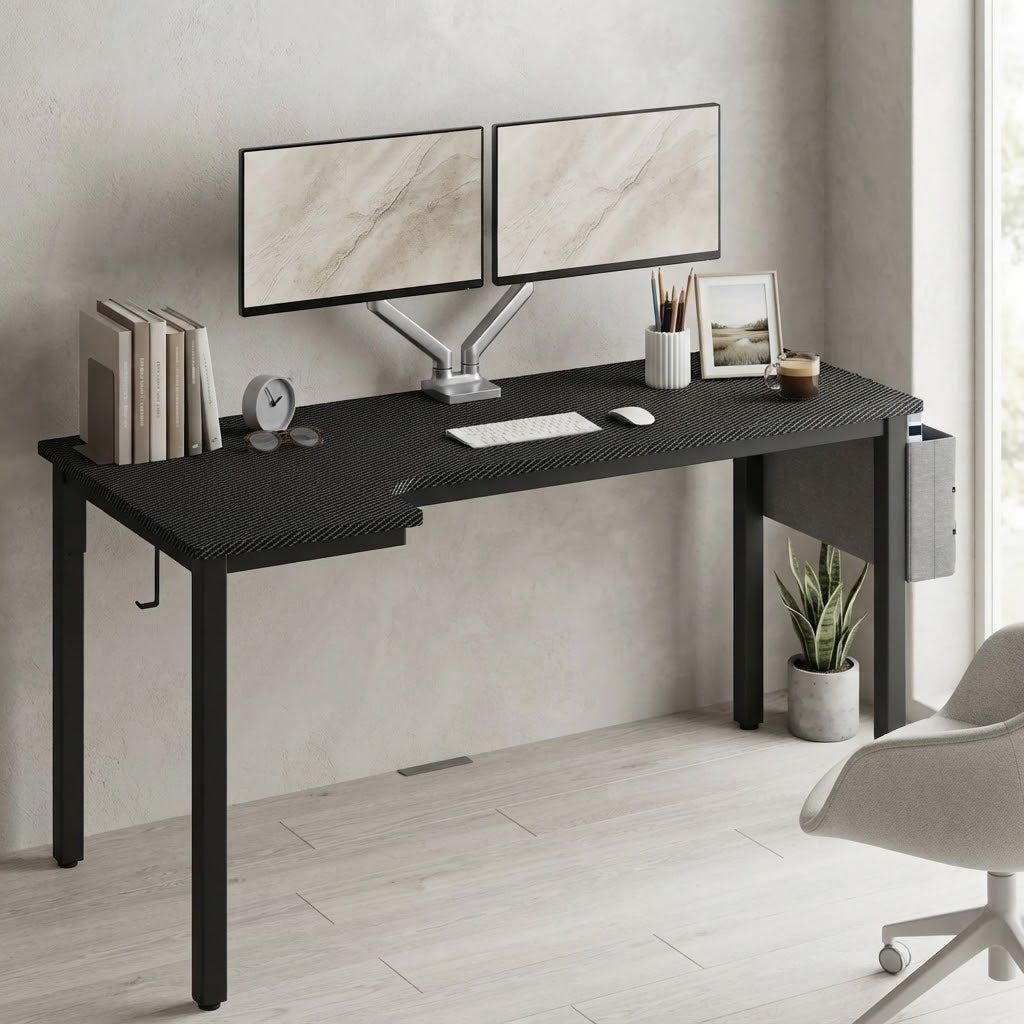 L-Shaped Desk – 145cm