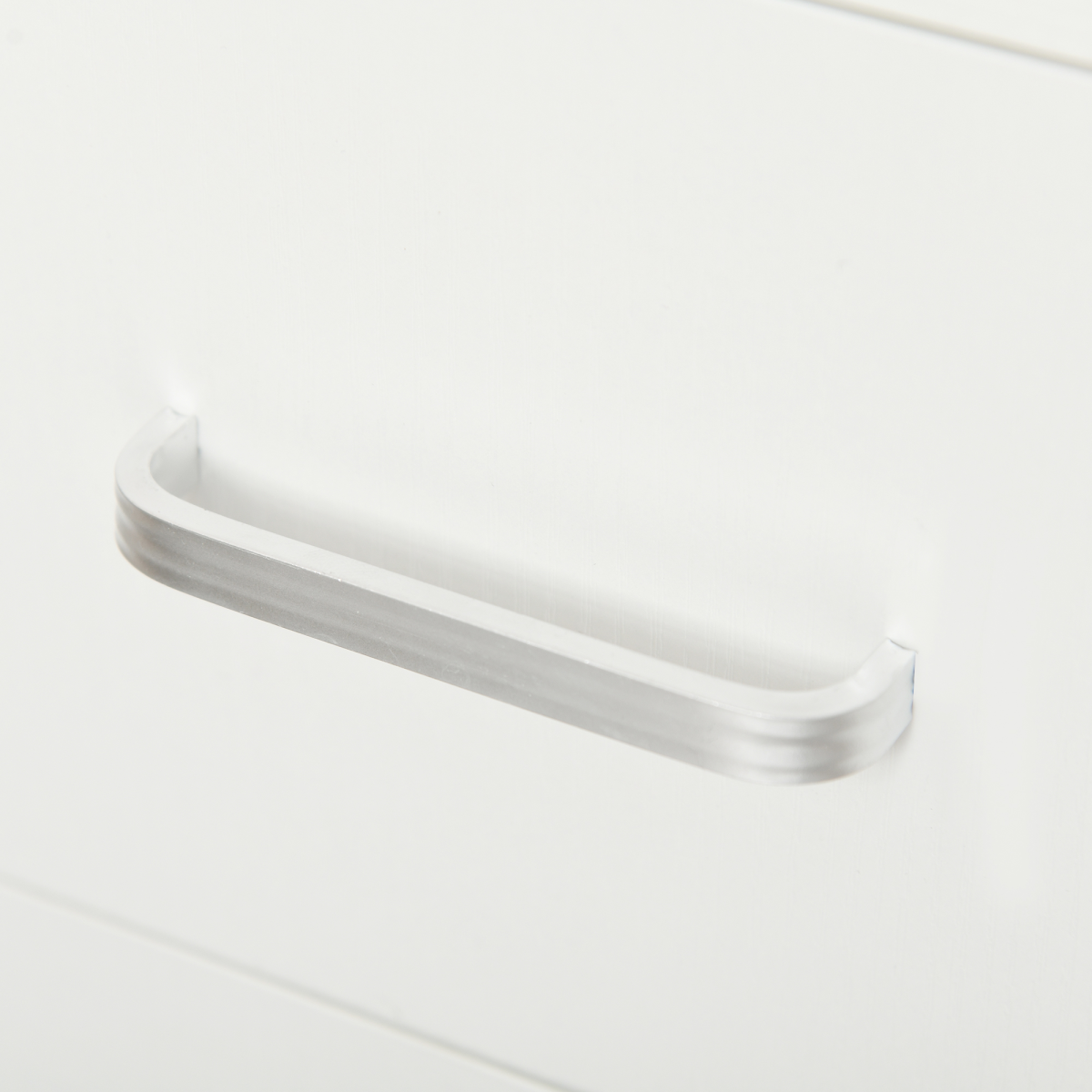 Convertible Workstation Desk with Drawer & Shelf (White) - 173 x 40 cm