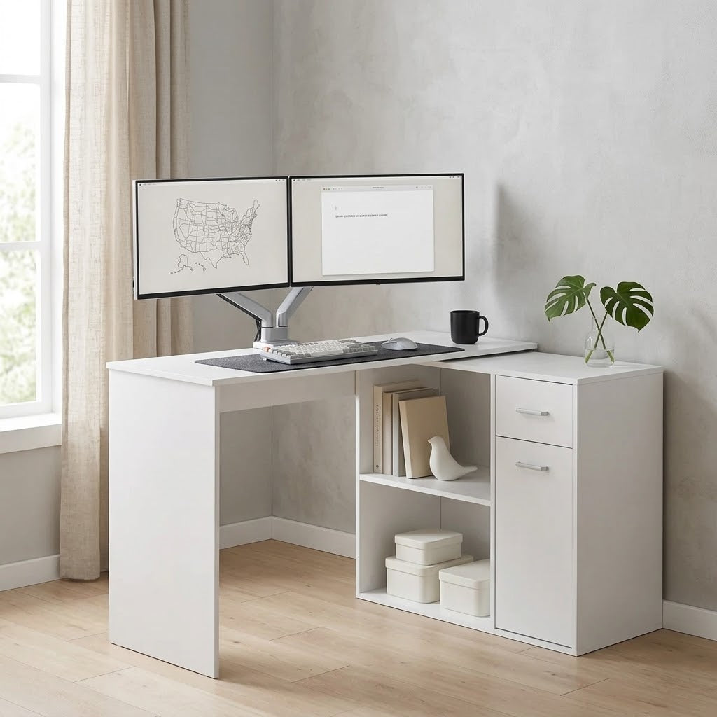 Convertible Storage Desk – 117cm